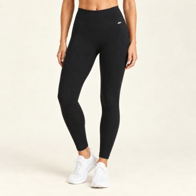 Everyday Ribbed Tights Sort