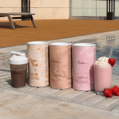 Vegansk SLIM Måltidserstatning 3-pak + Gratis Shaker