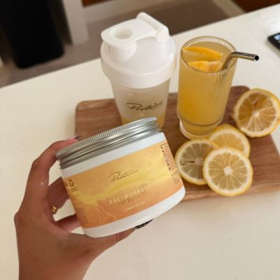 Pre-Workout Fettforbrænding Lemon Ice Tea 21 Portioner