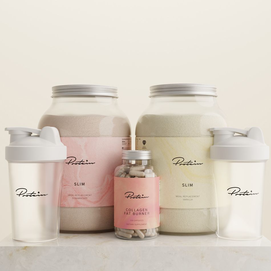 SLIM Vægttabspakke 68 måltider + 2 Gaver