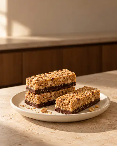 Hemmagjorda proteinbars